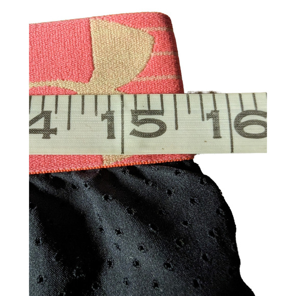 Under Armour Black Mesh Running Shorts with Pink Waist band - Picture 3 of 6